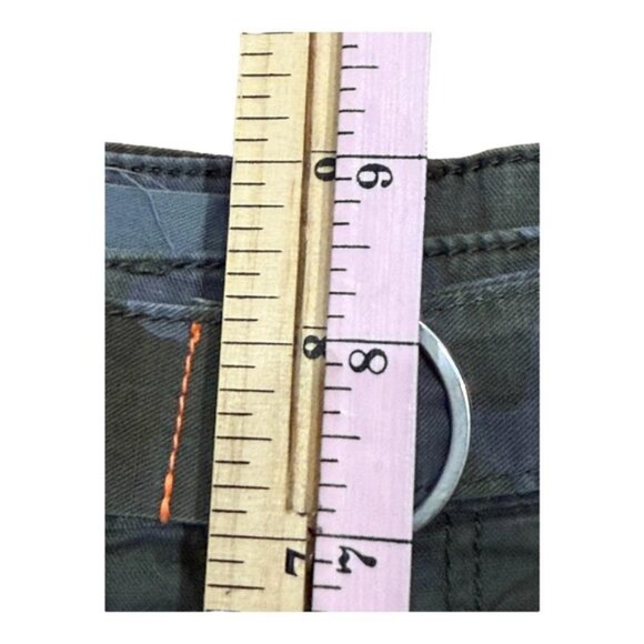 Anthropologie The Wanderer Pants Womens 26 Camo Straight Utility Cargo Belted - Picture 4 of 9